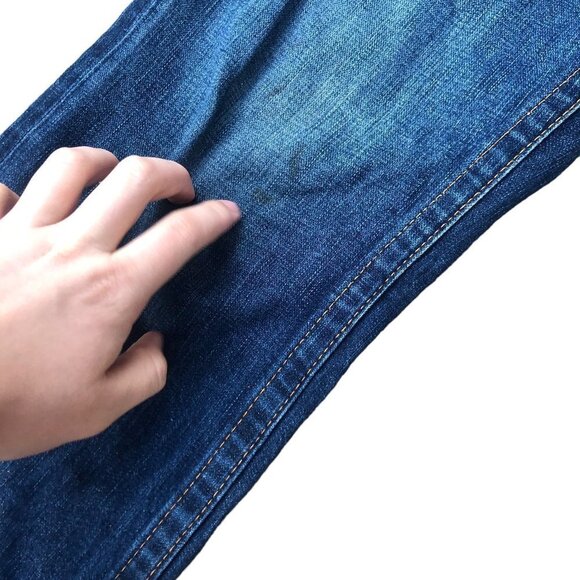 Vintage True Religion Jeans Size 34 RICKY Blue 5 Stitch Horshoe - Picture 9 of 10